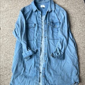 Universal Thread Blue Denim Shirt